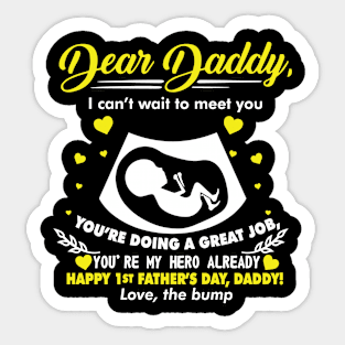 Dear Daddy Sticker